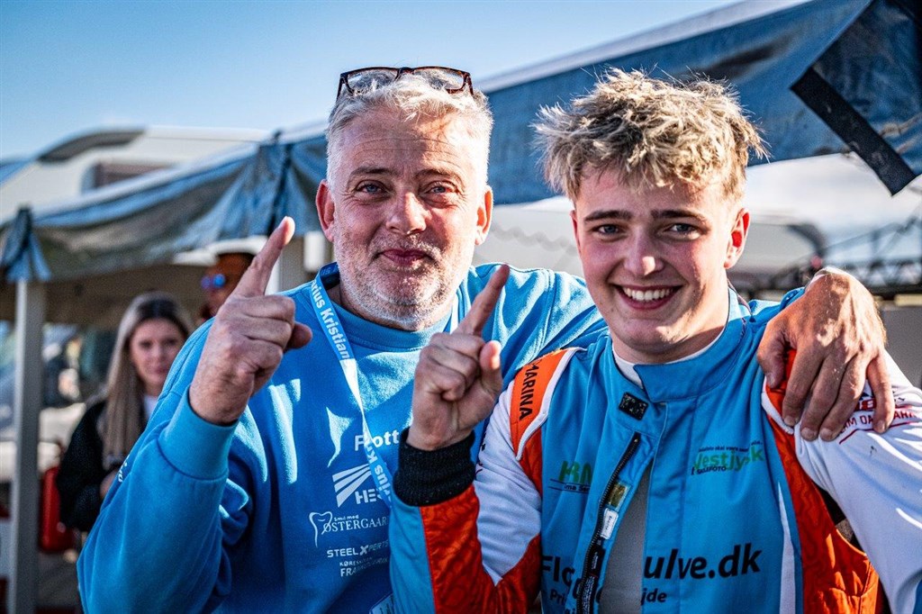 DIF Danmarksmester 2025 - Marius Kristiansen fra Holstebro tog DM på trods af svær modstand. 
(Foto: Marius Kristiansen Racing)